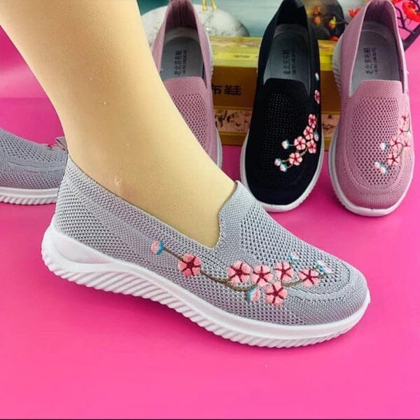 Chaussures Orthopédiques Féminines Regia 2024 Calçados (Tênis Feminino) Mascato Shop Gris 34