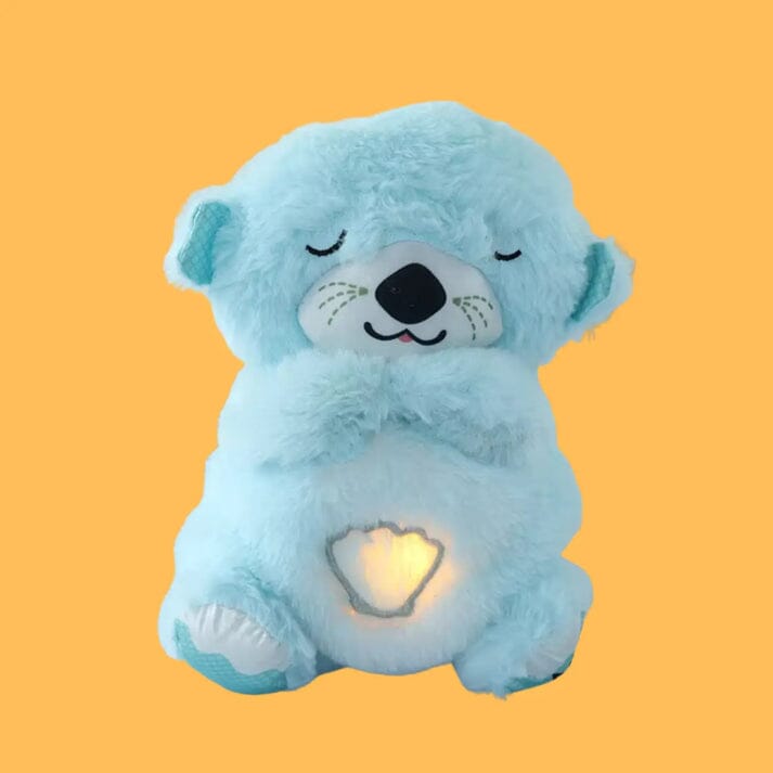 Peluche Loutre Qui Respire brinquedo Mascato Shop Bleu